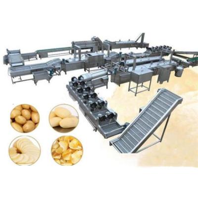 China Multifunctional Snack Food Potato Chips Making Line 45KW 380V 50HZ for sale