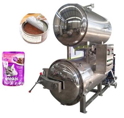 China Esterilizador a vapor industrial para suco de frutas 4400*1600*1900 mm Máquina de retorta para conservas à venda