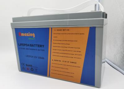 China MSDS 1280WH Lifepo4 Solar Battery 12.8V 100Ah Lifepo4 Rechargeable Battery for sale