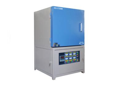 China Electric Melting Lab Muffle Furnace 1200 C High Temperature With Cooling Fan for sale