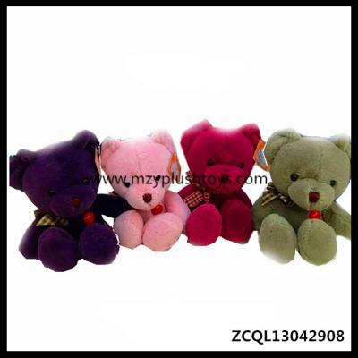 China juguetes lindos del oso de la felpa de los colores hermosos comunes de la mezcla del 18cm para los regalos del día de tarjeta del día de San Valentín en venta