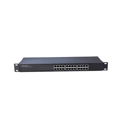 China 100M 24 Port Poe Switch Unmanaged Rack Mounted Network Switch for sale