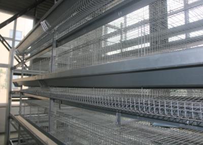 China 3 Tiers Chicken Layer Equipment / Galvanized Chicken Farm Poultry Equipment for sale