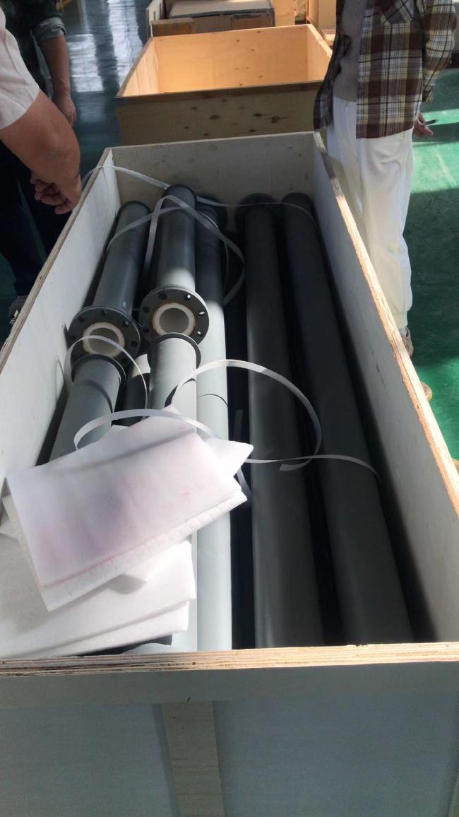 Wear Resistant Alumina Ceramic Lined Carbon Steel Pipe Ceramic Bush