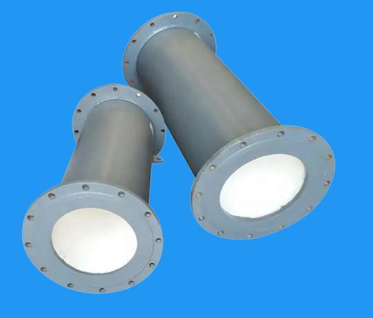 Wear Resistant Alumina Ceramic Lined Carbon Steel Pipe Ceramic Bush