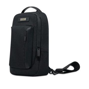 China Water Resisatant Briefcase Sling Bag Durable Black Color For Tablet for sale