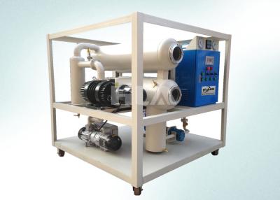 China Double Vacuum Transformer Oil Purification Machine / Oil Purification Systems for sale