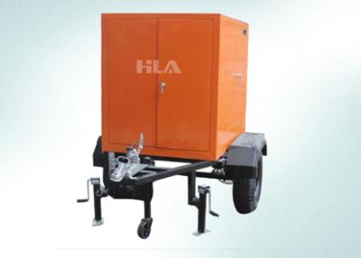 China High Vacuum Transformer Mobile Oil Purifier Movable Trailer With Closed Doors for sale