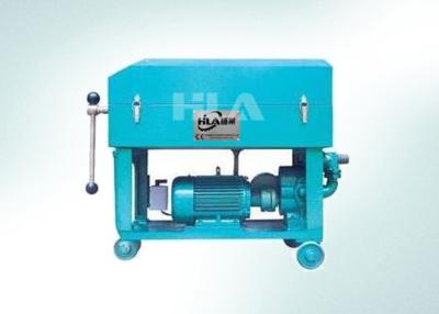 China Used Lube Oil Plate Filter Press Machine / Plate Pressure Oil Purifier for sale