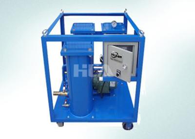 China Triple Stage Filtering Portable Oil Purifier Machine With Electric Control Box for sale