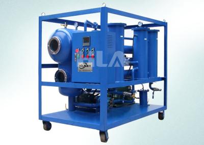 China Vacuum Turbine Oil Filtration Machine Heating Demulsification Oil Water Separator for sale