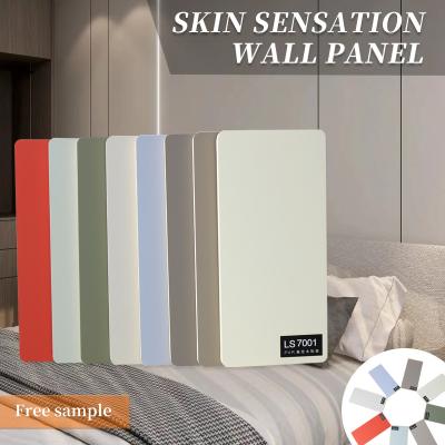 China Width 1.22m PVC Skin Feel Decorative Interior Design Wall Insulation Panels for sale
