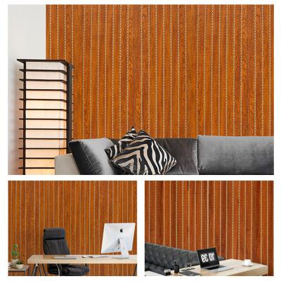 China Decorative Fireproof WPC Soundproof Wall Panel 1.22*3m 1.22*2.8m for sale