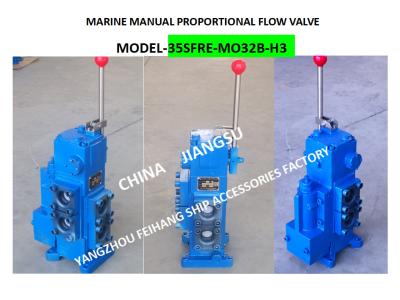 China Marine Manual Proportional Flow Directional Compound Valve Model 35SFRE-MO32-H3 for sale