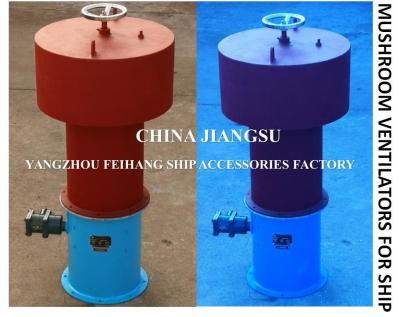 China MUSHROOM VENTILATORS FOR SHIP C type external opening and closing ventilation shaft with axial fan for sale