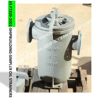 China THROUGH SINGLE-LINK CRUDE OIL FILTER FOR DIESEL OIL SEPARATOR IMPORTED STRAIGHT- FH-65A S-TYPE JIS F7209 for sale