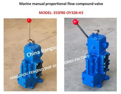 China Controlled Windlass-Marine Manual Proportional Flow Compound Valve Model-35SFRE-OY32B Flow-280L/Min for sale