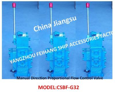 China Feihang Brand Manual Proportional Flow Direction Compound Valve CBSF-G32, Specification-DN32, Flow-200L/Min, Pressure-25 for sale