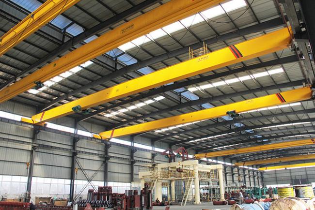 Span 7.5m-30m Single Girder Overhead Traveling Crane Explosion Proof Q235B 1