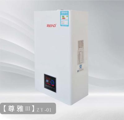 China Metal Wall Mount Gas Boiler 32kw NG LPG Electric Combination Boiler for sale