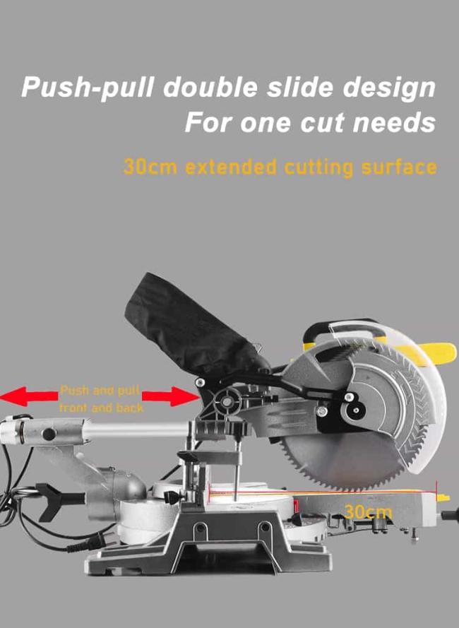 Dual-Bevel Sliding Glide Miter Saw