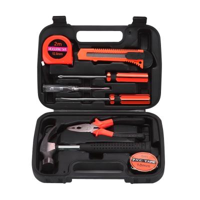 China JYH-HTS09-05 9 In 1 Craftsman Household Tool Set with hard case for sale
