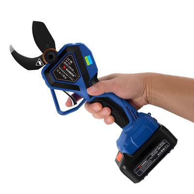 China 32mm Pruner Cordless Tree Branch Pruner Battery Powered Garden Electric Pruning Shears for sale