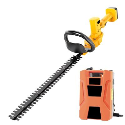 China 24V Lithium battery powered tree planing saw electric hedge trimmer with large battery and charger for sale