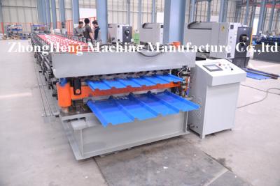 China PPGI / GI Roofing Sheet Roll Forming Machine for 0.3mm thickness steel for sale