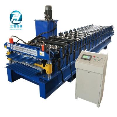 China Box Type Metal Roll Forming Machines 15meters/Min With Coil Decoiler for sale