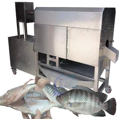 China Commercial Tilapia Fish Viscera Remover Gutting Machine Stable Anti Erosion for sale