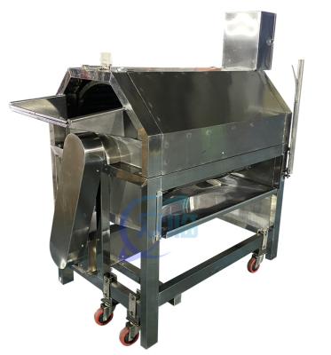 China Máquina ISO 220V para descascar peces, máquina de extracción de tripas de pescado de acero inoxidable en venta