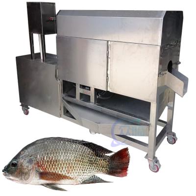 China Stainless Steel Fish Killing Machine for Fish Industry Inside Viscera Cleaning Machine Small Bigh Fish Gutting Machine à venda
