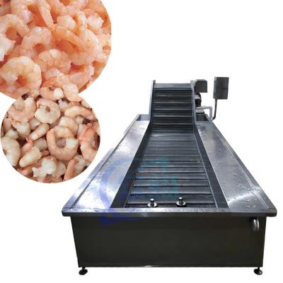 China Refrigerador de camarón máquina de elevación de limpieza a alta presión Refrigeradora de camarón máquina de refrigeración de camarón cocinado Refrigerador rápido en venta