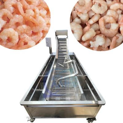 China Máquina de limpeza de peixes e camarões de resfriamento rápido de circulação de água de alta pressão Máquina de resfriamento de camarões à venda
