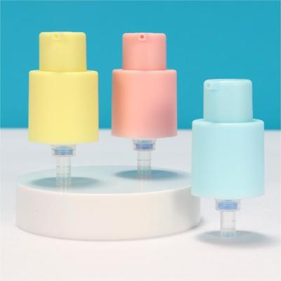 China 20/410 24/410 Plastic Outer Spring Lotion Pump For Lotion Bottles Liquid Dispenser Pump for sale