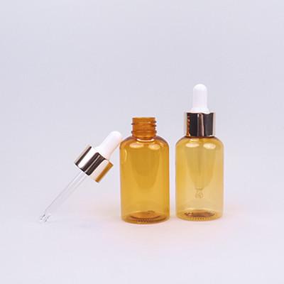 China Botellas de gotero de aceite esencial PET de 60 ml Botella de gotero de viaje con distribución de líquido precisa en venta