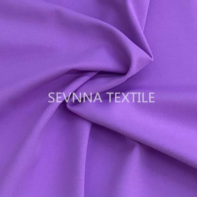 Китай Пурпурное Upf 50 повторно использованных бикини женщин простирания Colorfastness ткани Swimwear высоких продается