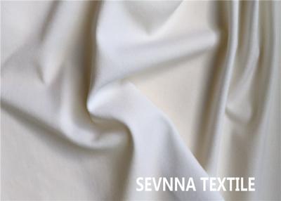 Chine Tissu blanc résistant de Lycra d'huile, tissu de Spandex de Lycra de polyester de bout droit de 2 manières à vendre