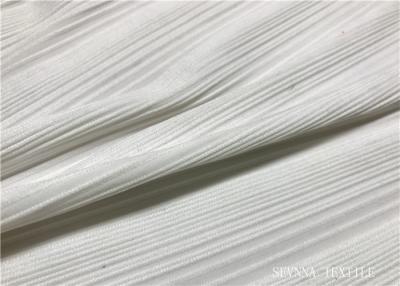 China Knitting Compression Eco Friendly Fabric , Solid Colors Swimwear Material Fabric for sale