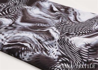 Chine Bout droit de chaîne de tissu de Spandex de polyester d'impression de Lilly de tigre de serpent pour le costume de bain de bikini à vendre