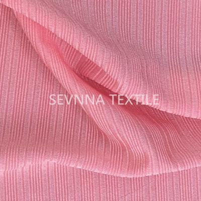 China Dyed Plain Recycled Nylon Lycra Swimwear Fabric Jacquard Bikini Style 195gsm for sale