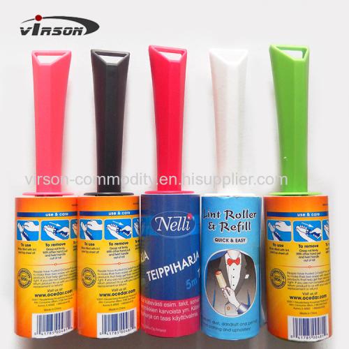 Silicone Colorful Handle Lint Roller