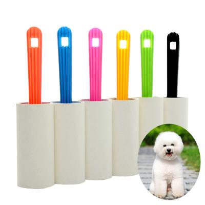China Lint Rollers Pet Hair Extra Sticky Clothes,Cat Dog Hair Remover Laundry Furniture Carpet, Lint Remover Brush for sale
