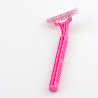 China China Manufacturer High Quality Private Label Portable Eco Friendly Disposable Twin Blade Razor for Women for sale