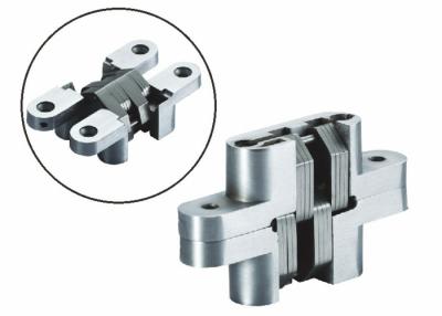 China Self Closing Stainless steel Concealed Hinge with spring inside for Channel gate for sale