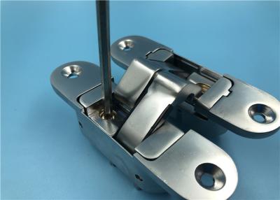 China Proven Design Adjustable SOSS Hinges / 180° Opening Invisible Cabinet Hinges for sale