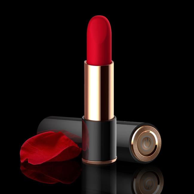 Mini Portable Lipstick Vibrator Adult Sex Toys 2 Frequency Vibration Massage Breast Lipstick Bullet Jump Egg