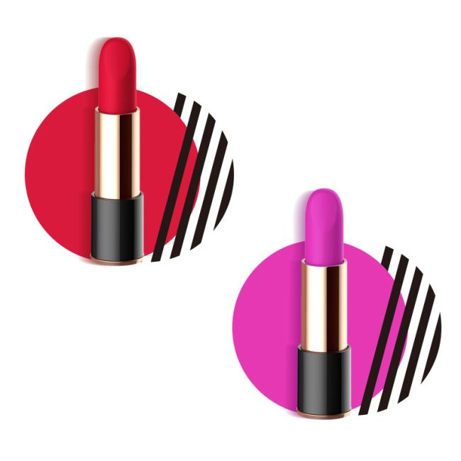 Mini Portable Lipstick Vibrator Adult Sex Toys 2 Frequency Vibration Massage Breast Lipstick Bullet Jump Egg