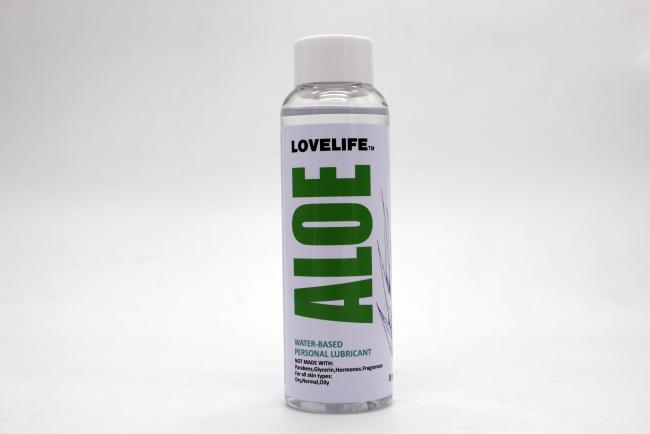 8 Oz Paraben Free Aloe Personal Lubricant Organic Water Based Long Lasting Lube For Sex Lubricant For Sensitive Skin